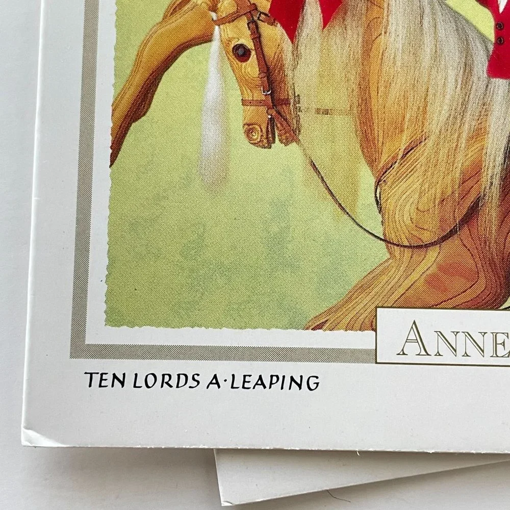 Vintage The Anne Geddes Greeted‎ Card Christmas Collection with Envelope Lot 22